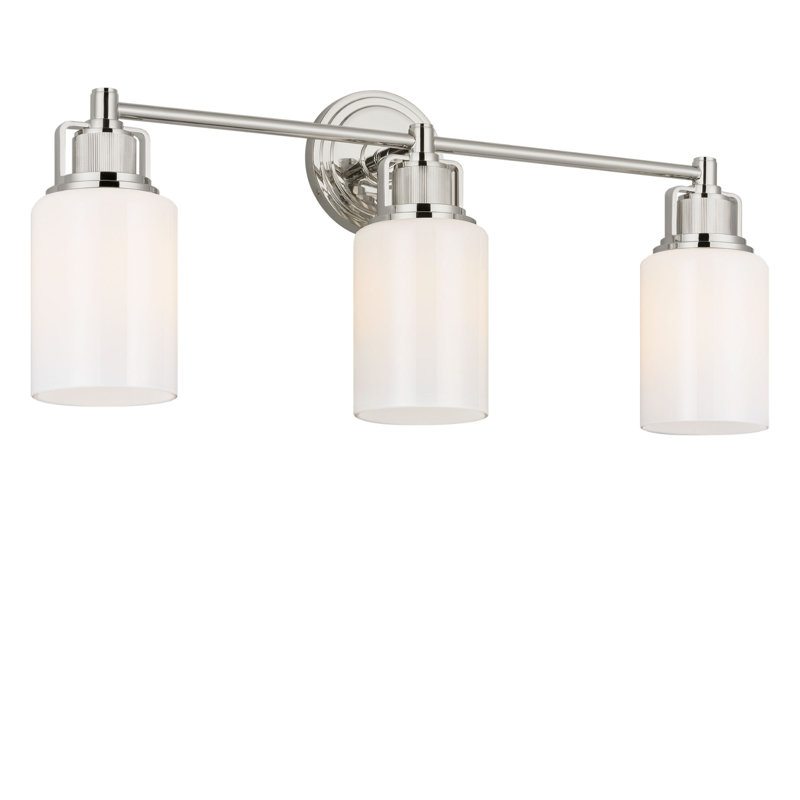 Bath, Polished Nickel, 10.25" H x 23.75" W x 5.5" D