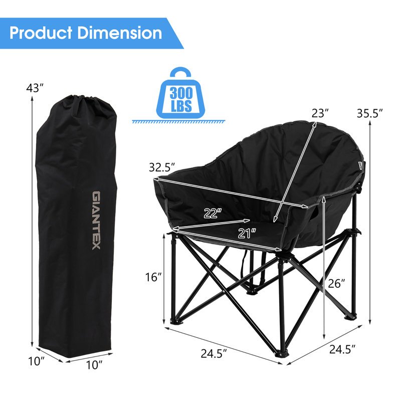 Chaise de camping Kovid