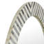Demson Bone Round Mirror