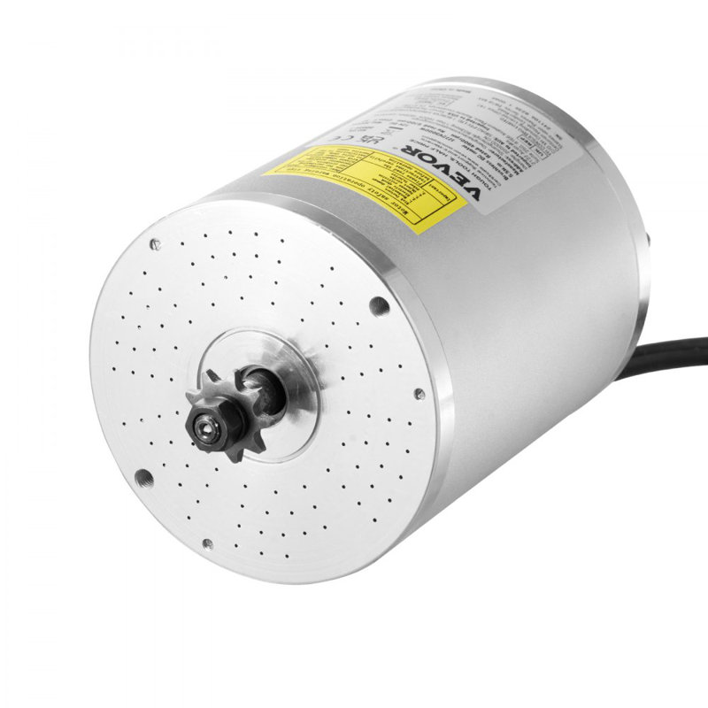 Moteur électrique à courant continu sans balai 3000W 72V 4900rpm avec contrôleur amélioré