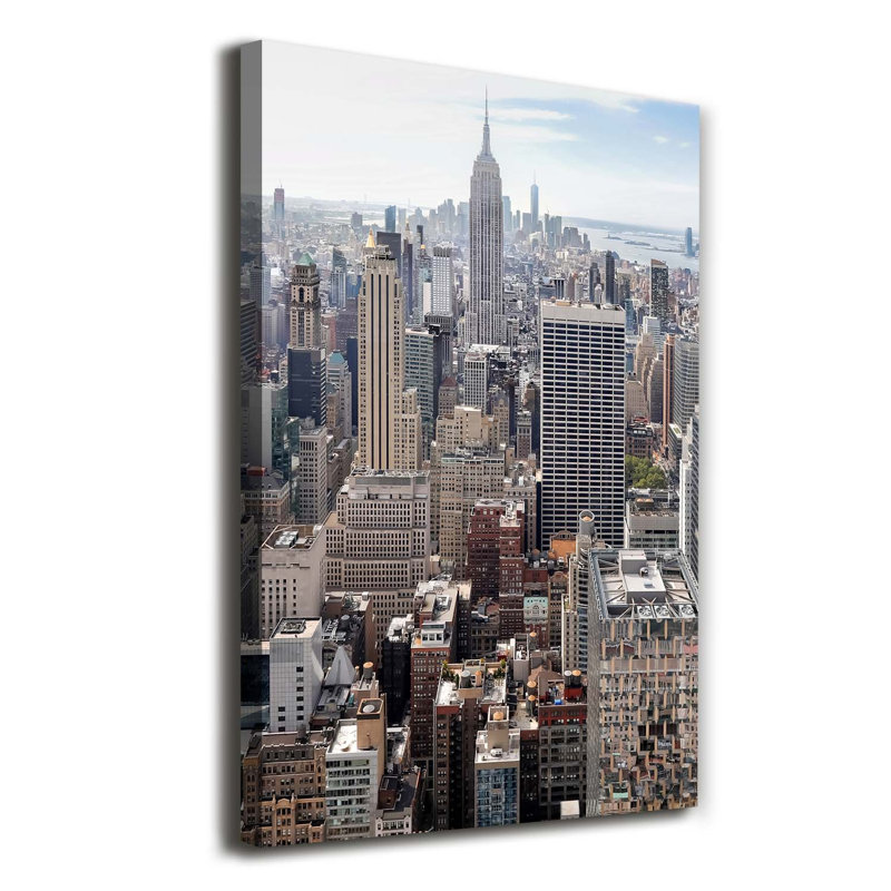 New York - Wrapped Canvas Print