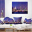 Coussin lombaire cityscape photo london night