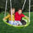XDP Recreation Surf N Swing 5 Station Outdoor Swing and Play Set with Slide