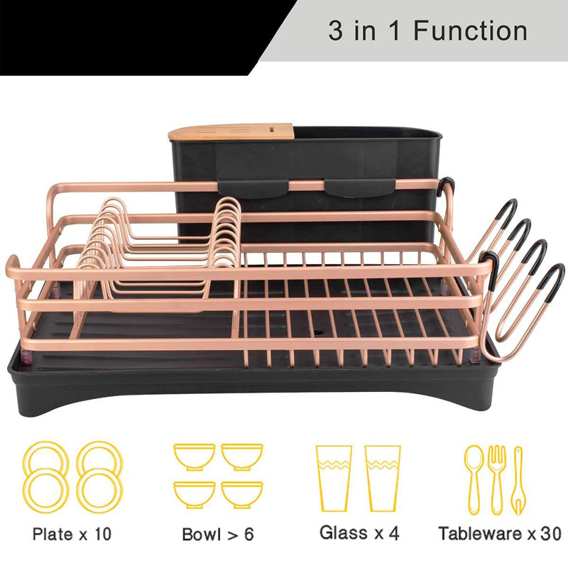 Howell Utensil Shelf, Gold