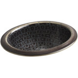 Ceramic Oval Drop-In Bathroom Sink