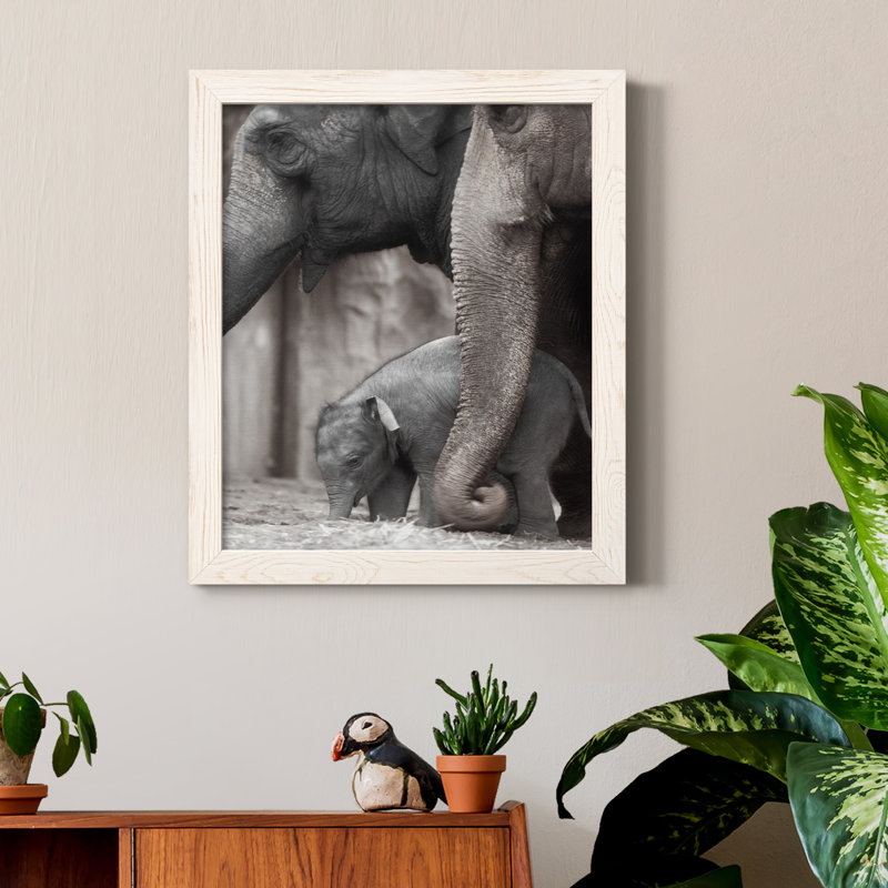 Family Moment - Photographie de cadre photo sur toile, Blanc, H 20 po x l 17 po x P 1,5 po