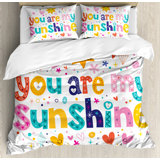 Quotes Modern & Contemporary Duvet Cover Set