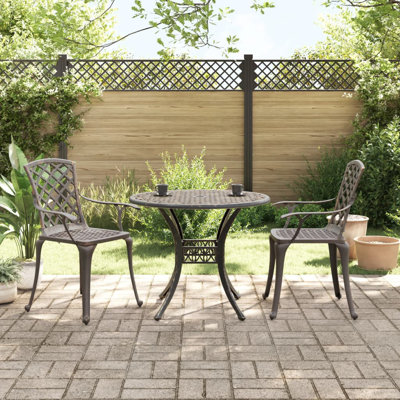 2 - Person Patio Dining Set Round Table