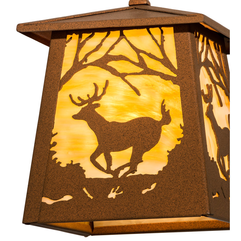 Luminaire suspendu géométrique 1 lumières lanterne
