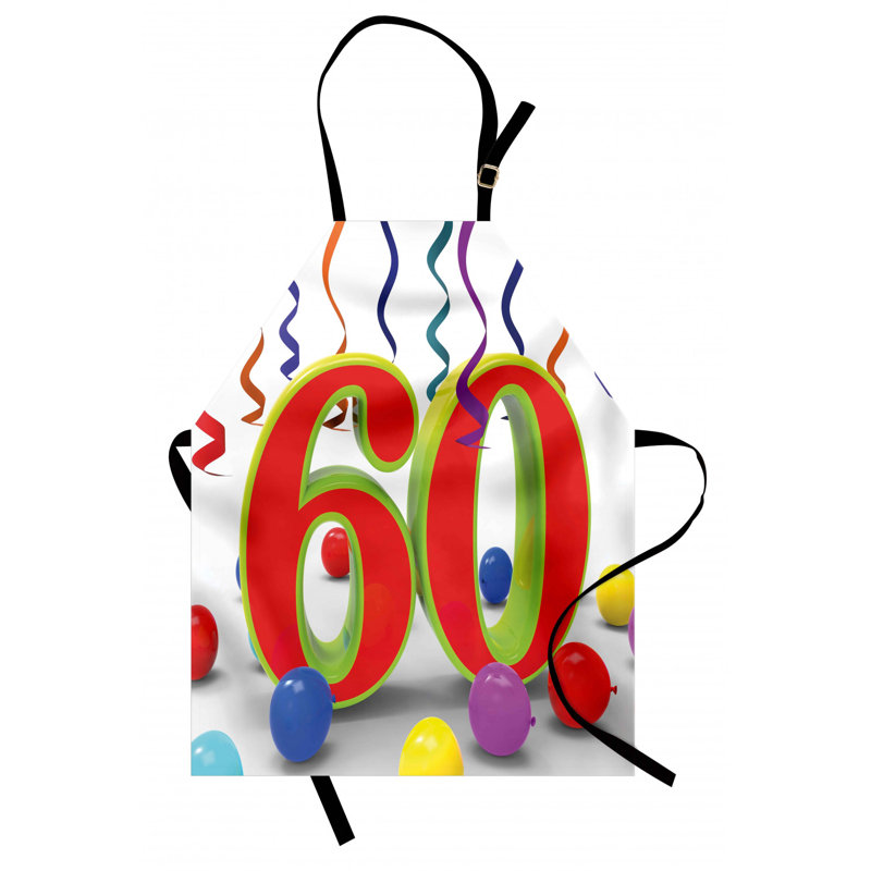 Tablier de soixantième anniversaire