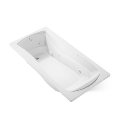 Baignoire tourbillon encastrable 72 po. X 36 po. Mariposa®
