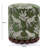 Leopard Print Fabric Round Ottoman