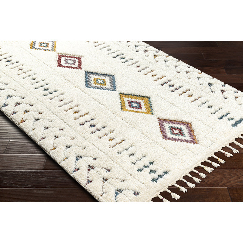 Isaiah Shag Area Rug, Rectangle 78 x 220cm