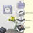 Orrwell Square Plastic Wall Clock 9.25 Inches-61326442