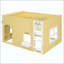 Lit mezzanine pour enfants avec lumière DEL chaude-131124981-131124982