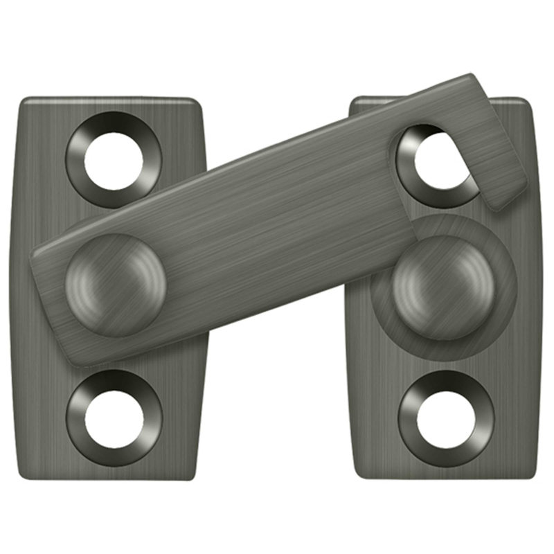 Loquet de barre / porte Deltana SB3058U15A 5/8 po; finition nickel antique, Antique Nickel