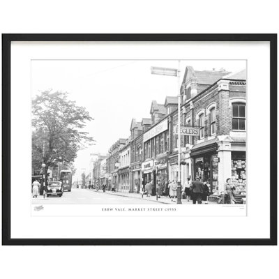 Ebbw Vale, Market Street C1955 - Single Picture Frame Print
