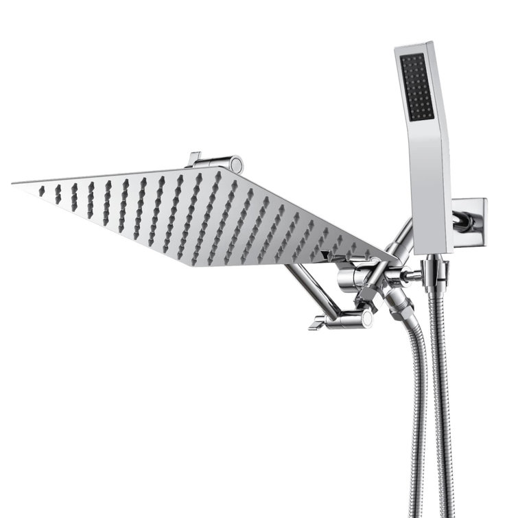 Rain Dual Shower Head 2.5 GPM GPM