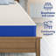 Matelas hybride 8 po Nautica de Nautica, ressorts ensachés, mousse à circulation d'air moyenne-ferme, support de bord, housse lavable-116858249