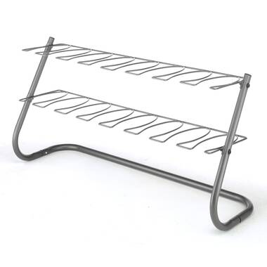 Ackitry 168 Pegs Carbon Steel Adjustable Height Movable Hair Rack