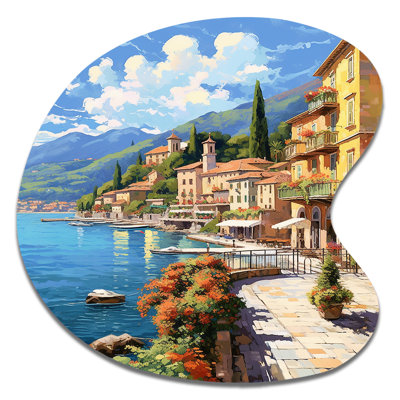 Moise - Italy Drop Shape Metal Wall Sculpture