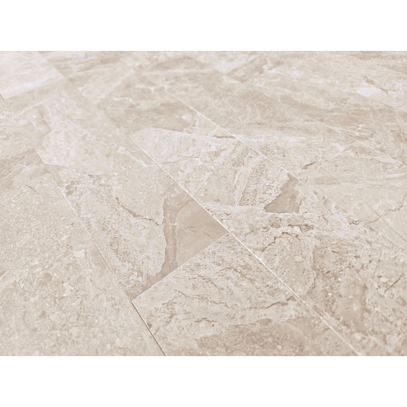 3x12 HONED, White/Gray