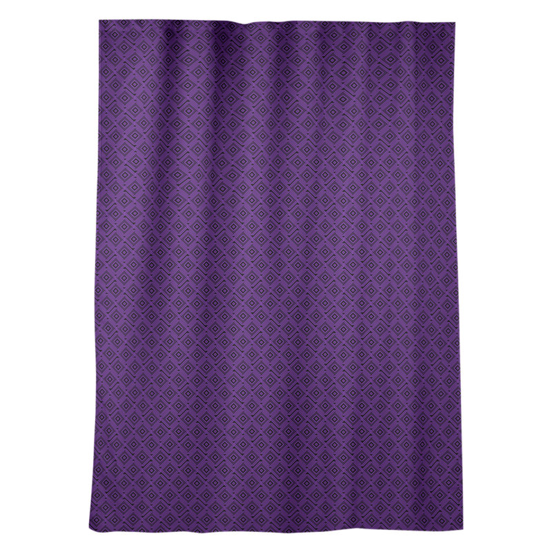 Room Darkening Curtain Single Panel, Purple
