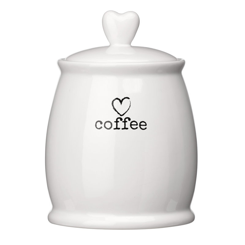 Chic Stoneware Jar