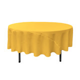 Fisher Solid Color Round Tablecloth