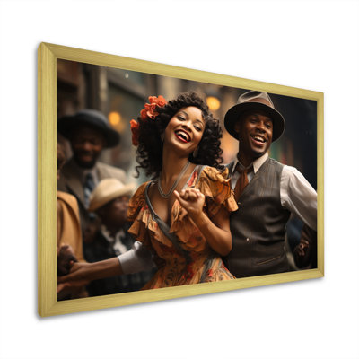 Jazz Harlem Renaissance II - reproduction sur toile