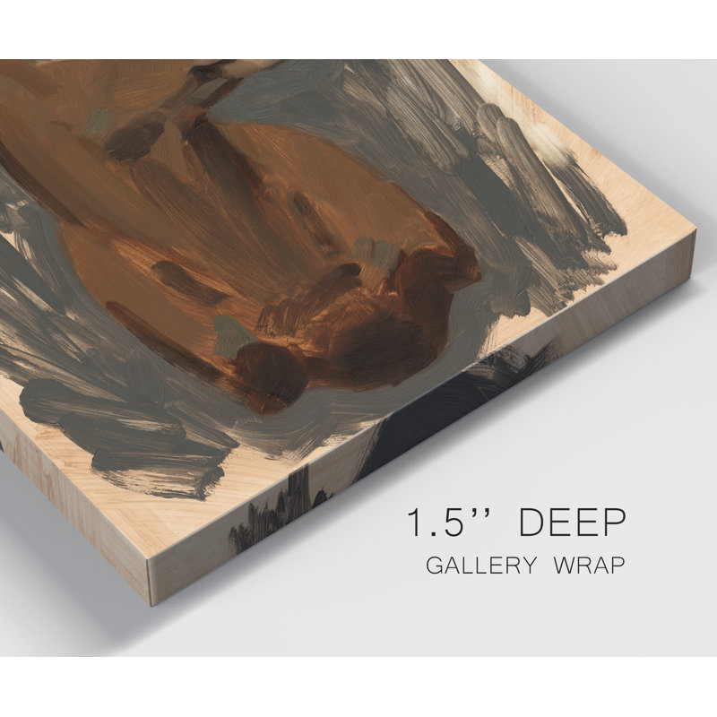 «Red Deer Stag I», reproduction d'art sur toile tendue, H 48 po x l 32 po x P 1,5 po