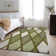 Premium Machine Washable Prisco Olive Rug