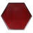 Hexagonal Solid Rosewood Chinese Vase Stand
