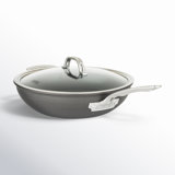Viking Hard Anodized Nonstick 12" Saute Pan with Lid