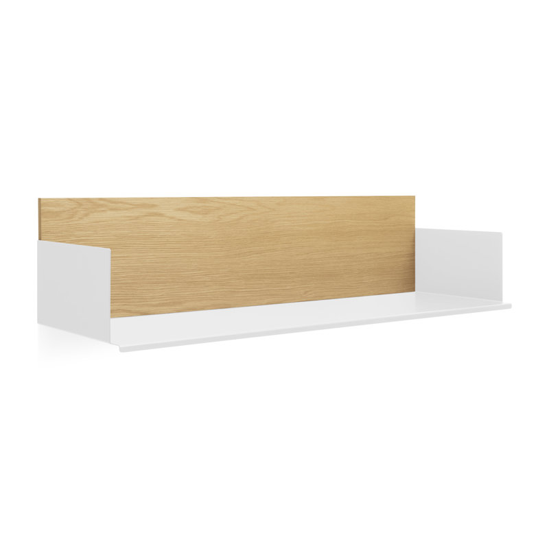 Tablette décorative Wonder, Chêne blanc/blanc