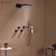 AquaRhapsody Thermostatic Complete Shower System with Rough in-Valve