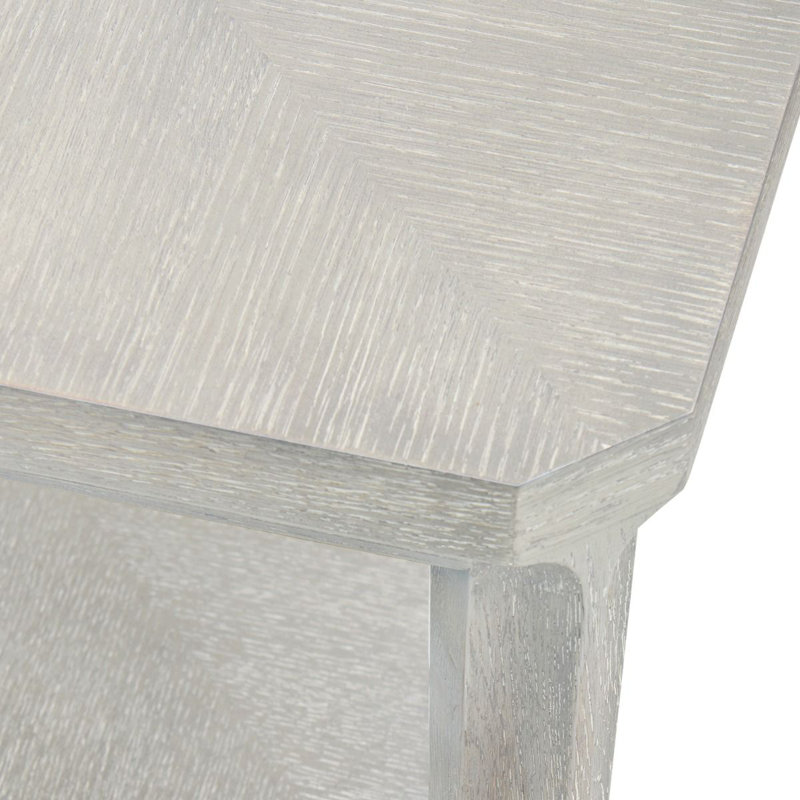 Bertram End Table, Gray