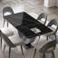 Table de salle à manger moderne en pierre frittée pour 6-8 avec base piédestal, pré-assemblé-1363262486-1363262488-1363262484