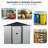 Outdoor Metal Storage Shed with Sliding Door and foundation for Backyard, Patio, Lawn-114274642