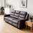Space-saving Recliners Leather Finish Modern Design For Home