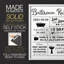 Scrub a Dub Dub Rules, reproduction encadrée - bois massif-1762300409-1762300403