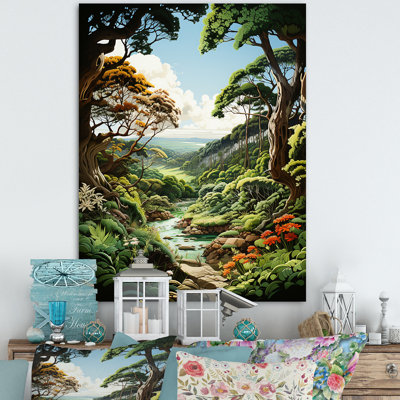 " River Into Enchanted Woods II "