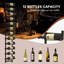 Feldt Wine Bottle Rack in Black