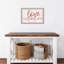 «Valentines Sentiment Journey» par Tara Reed, art textuel sur toile encadré
