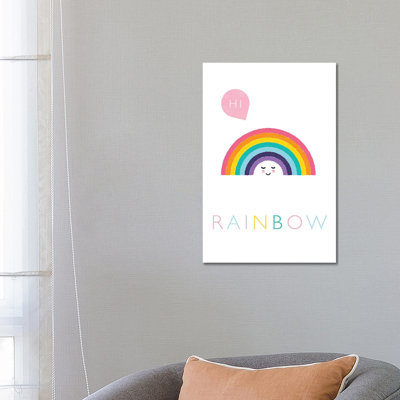 Rainbow by PaperPaintPixels - Wrapped Canvas Print