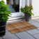 Kinslee Flatweave Washable Plaid Indoor / Outdoor Rug