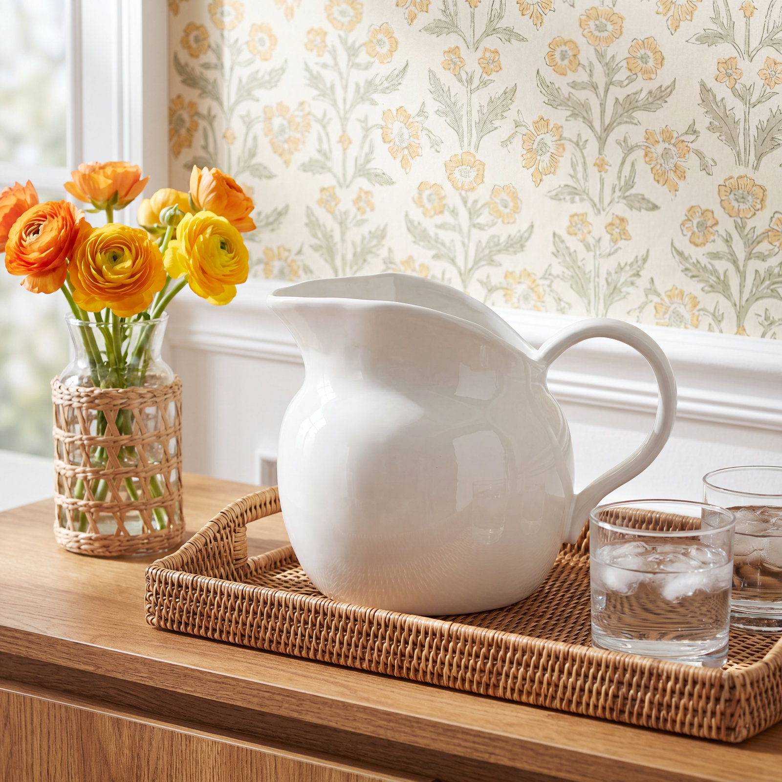 Adrielle 14oz. Stoneware Pitcher