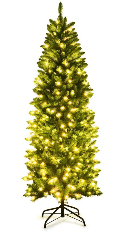 180cm H Lighted Artificial Christmas Tree