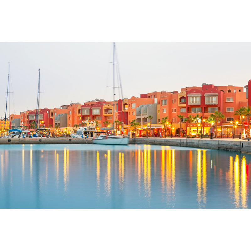 Hurghada Marina by Patryk_Kosmider - Wrapped Canvas Print, 51cm H x 76cm W