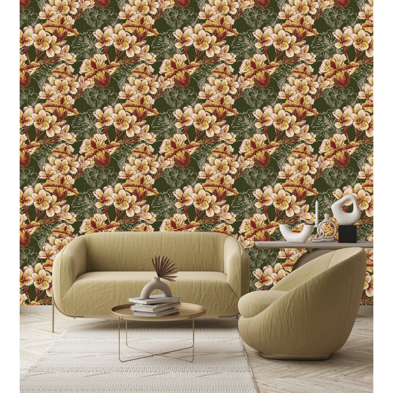 Carreau de papier peint l 25 po, L 2,09 pi x L 10,42 pi